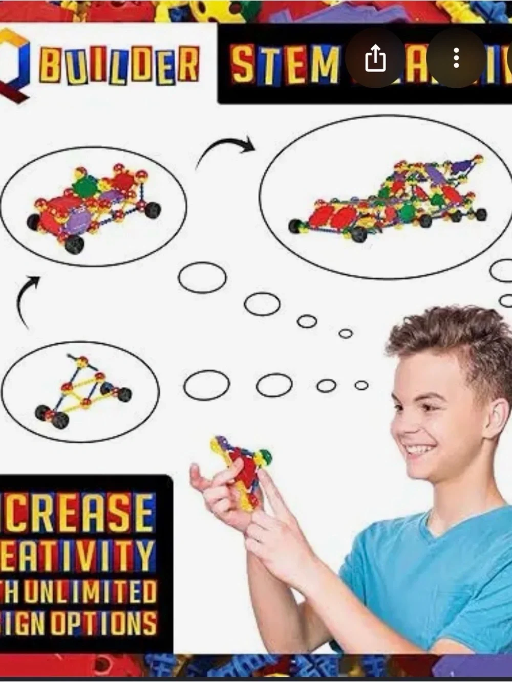 IQ builder stem education building set